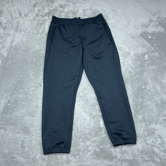 Spyder Active Mens Athletic Joggers L Black Stretch Waist a0705 - Picture 1 of 6